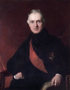 Porträt von General Sir George Murray, britischer Soldat, um 1840 von John Prescott Knight