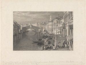 Die Rialto-Brücke, Venedig