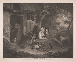 Verliebter Jäger von John Raphael Smith