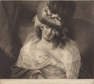 Liebe in ihren Augen spielt, 1778 von John Raphael Smith