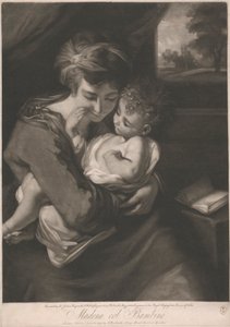 Madonna mit Kind von John Raphael Smith
