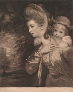 Mrs. Payne Galwey und ihr Sohn Charles von John Raphael Smith