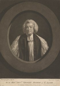 Reverend Jonathan Shipley, Bischof von St. Asaph von John Raphael Smith