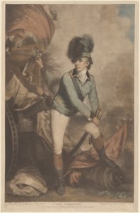 Lt. Colonel Tarleton von John Raphael Smith after Sir Joshua Reynolds