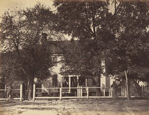Aiken House, an der Weldon Railroad, Virginia, Februar 1865 von John Reekie
