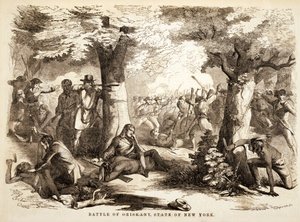 Schlacht von Oriskany, Staat New York, veröffentlicht 1867