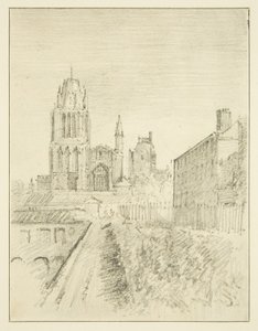 Redcliffe Kirche und Teil von Alfred Wharf von John Reverend Eden