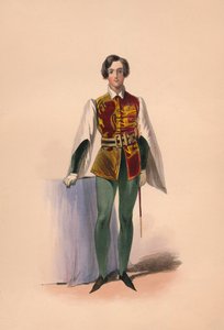 Gast im Kostüm für Königin Victorias Kostümball, 12. Mai 1842, 1843 von John Richard Coke Smyth