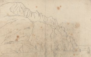 Küste von Genua von John Robert Cozens