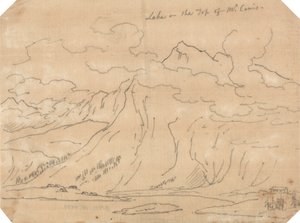 See auf dem Gipfel des Mont Cenis