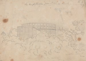 Das Amphitheater von S. Pietro in Vinculo aus gesehen