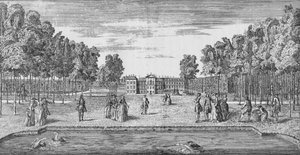 Kensington Palace in georgianischer Zeit