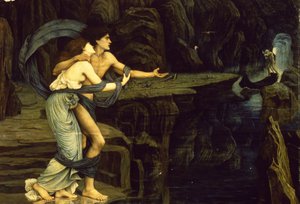 Orpheus und Eurydike am Ufer des Flusses Styx, 1878