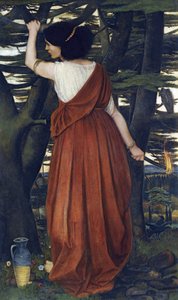 Rizpah, die Tochter von Aiah von John Roddam Spencer Stanhope