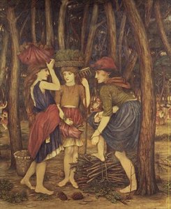Der Kiefernwald von John Roddam Spencer Stanhope