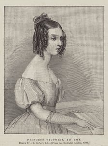 Prinzessin Victoria, 1834 von John Rogers Herbert