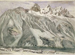 Aiguilles von Chamonix, 1849