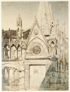 Santa Maria della Spina, Ostende, Pisa, Italien von John Ruskin