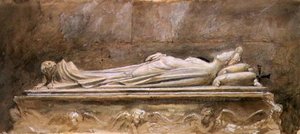 Das Grab von Ilaria del Carretto Guinigi, Kathedrale von Lucca von John Ruskin