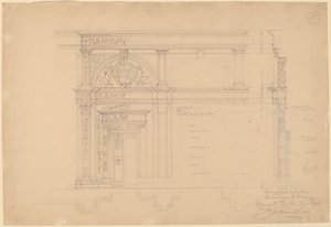 Siena-Kathedrale, Eingang zur Bibliothek von John Russell Pope
