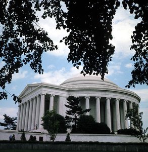 Das Jefferson Memorial, gebaut 1938-43