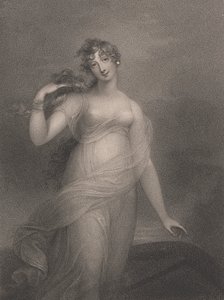 Lady Katherine Sophia (geb. Manners) Heathcote von John Samuel Agar