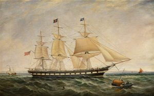 Louisa Hove wartet auf einen Lotsen vor Whitby
