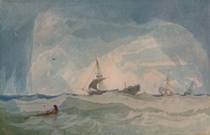 Ein entmasteter Schoner, 1923 von John Sell Cotman