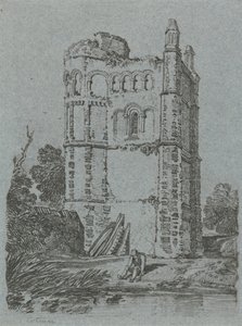 Brandsby Tower, Yorkshire von John Sell Cotman