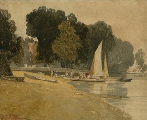 Cheyne Walk, London, um 1809-10