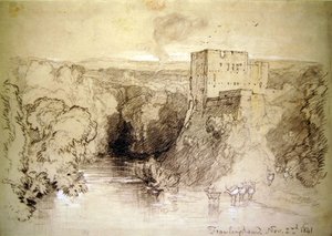 Framlingham: das Schloss und der Fluss