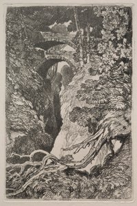 Liber Studiorum: Teufelsbrücke, Cardiganshire