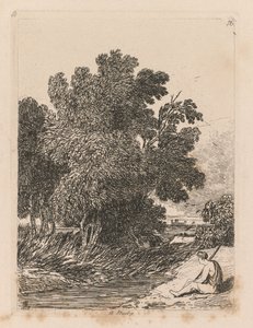 Liber Studiorum: Platte 16, Eine Studie, 1838