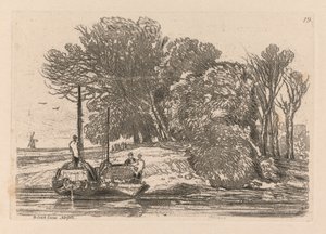 Liber Studiorum: Tafel 19, Postwick Grove, Norfolk