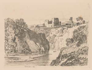 Liber Studiorum: Platte 27, Kilgarren Castle, N. Wales, 1838 von John Sell Cotman