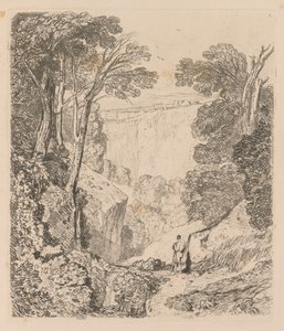 Liber Studiorum: Platte 2, Ansicht von Clifton, 1838