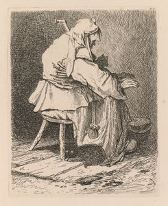 Liber Studiorum: Tafel 44, Skizze nach Rembrandt von John Sell Cotman