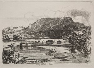 Liber Studiorum: Tan y Beolch, Nordwales, 1838 von John Sell Cotman