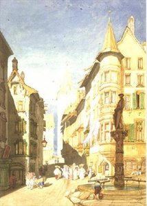 Nr.0944 Schaffhausen, ca. 1820-30 von John Sell Cotman