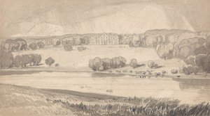 Raynham Hall, Norfolk von John Sell Cotman