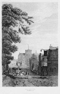 Highgate, London, 1814 von John Shury