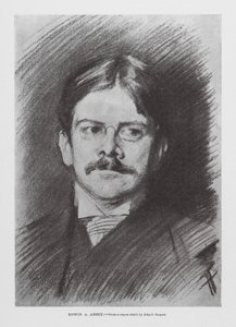Edwin A Abbey (Gravur) von John Singer (after) Sargent