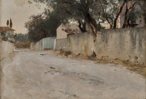 Eine Straße im Süden, ca. 1878-84 von John Singer Sargent