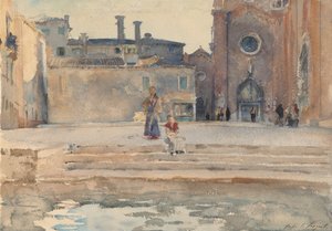Campo dei Frari, Venedig, ca. 1880