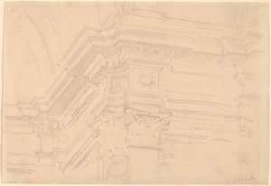 Capilla Real Entablature, Granada, 1912 von John Singer Sargent