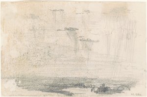 Wolken [verso] von John Singer Sargent