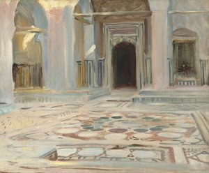 Pflaster, Kairo von John Singer Sargent
