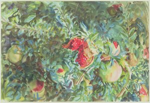Granatäpfel, 1908 von John Singer Sargent