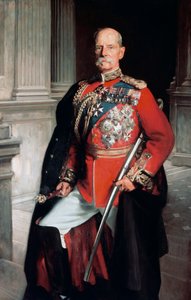 Porträt von Frederick Sleigh Roberts, erster Earl Roberts (1832-1914), britischer General von John Singer Sargent