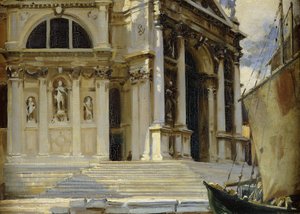 Santa Maria della Salute, Venedig von John Singer Sargent